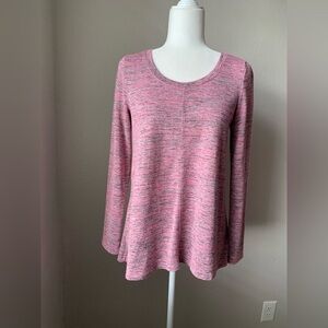 Jones New York Women's Pink Long Sleeve Top